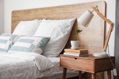 Işıl ışıl modern yatak odası