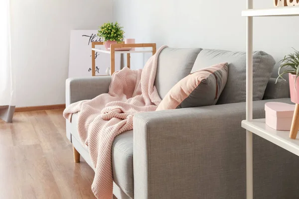 Stylish Interior Room Sofa — Stock Photo, Image