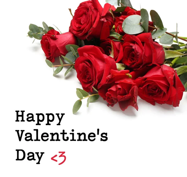 Mooie Wenskaart Voor Valentijnsdag Viering — Stockfoto