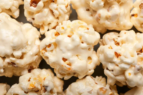 Tasty Popcorn Balls Background — Stock Photo, Image