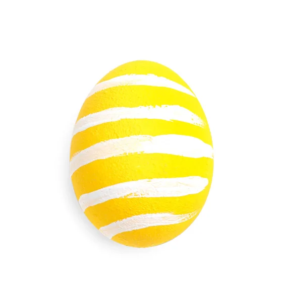 Beautiful Easter Egg White Background — Stock Photo, Image