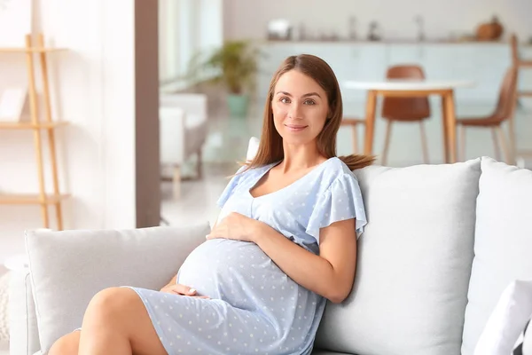아름다운 임신부 — 스톡 사진
