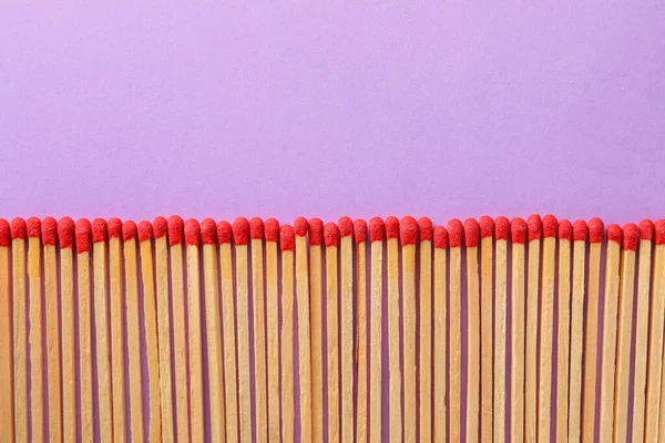 Many Matches Color Background — Stock Photo, Image