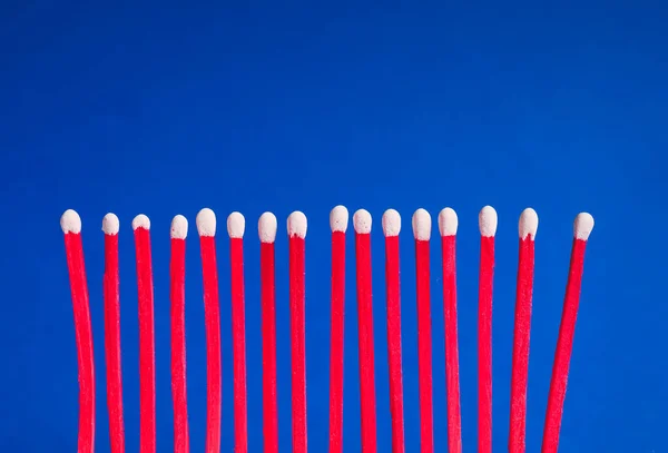 Many Matches Color Background — Stock Photo, Image