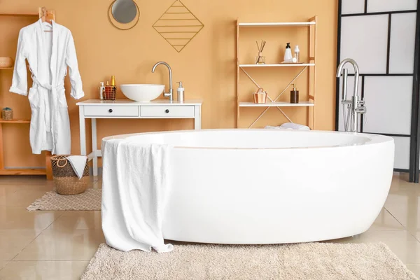 Elegante Interior Baño Moderno —  Fotos de Stock