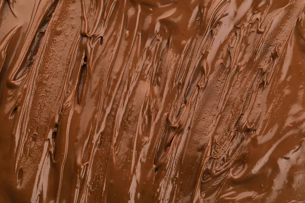 Sweet melted chocolate as background