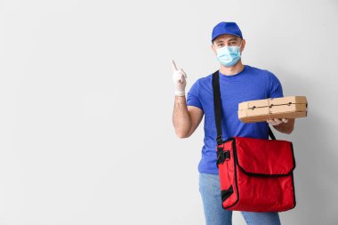 Yemek dağıtım servisi, arka plandaki bir şeyi işaret ediyor.