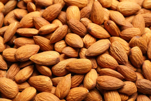 Arkaplan olarak lezzetli badem yığını