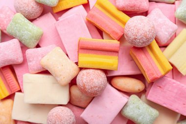 Arkaplan olarak farklı diş etleri