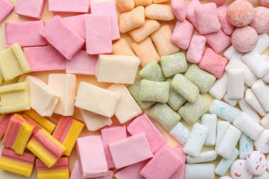 Arkaplan olarak farklı diş etleri