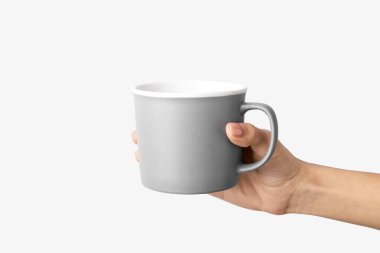 Hafif arka planı olan bir el.