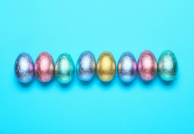 Renkli çikolata yumurtaları