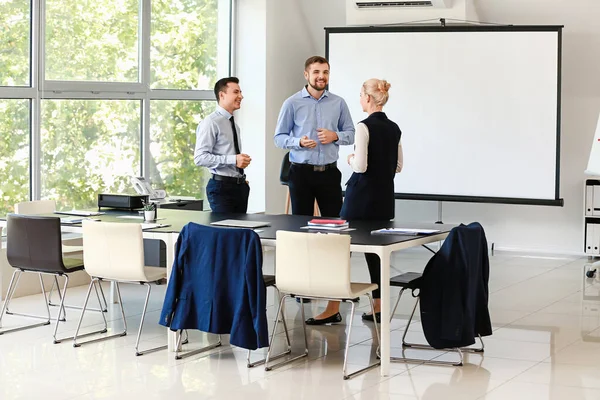 Business People Having Meeting Office — Stock Photo, Image