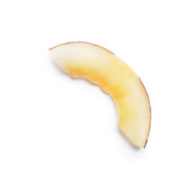 Beyaz arka planda lezzetli hindistan cevizi kırıntısı