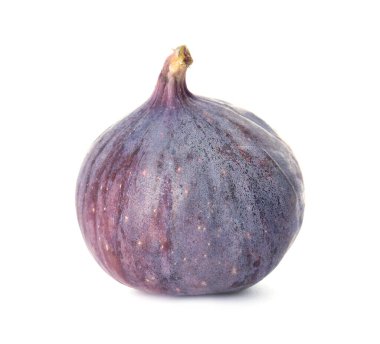 Beyaz arkaplanda taze incir