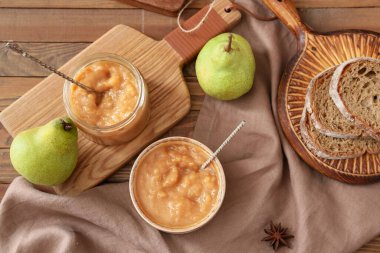 Masada ekmek ve armut reçeli