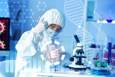 Bilimadamı laboratuvarda covid-19 aşısı geliştiriyor