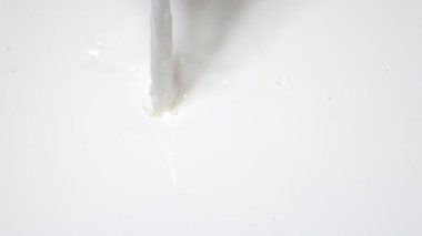 Taze süt, yakın çekim görüntüsü