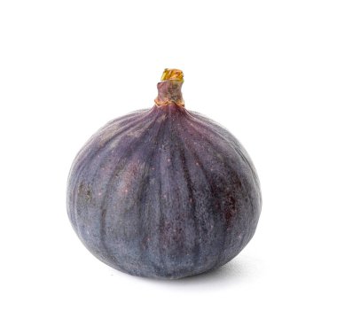 Beyaz arka planda incir meyvesi