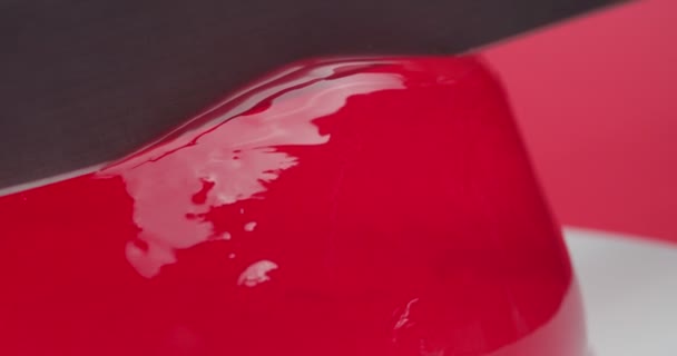 Potongan Jelly Manis Menutup — Stok Video