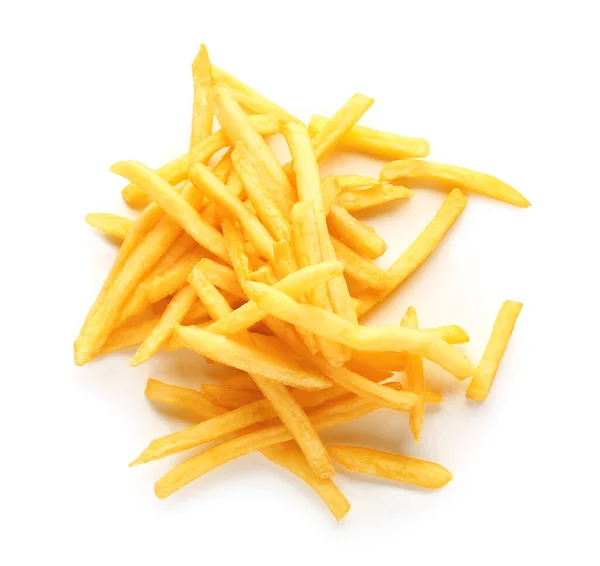 Tasty French Fries White Background — Stock Photo, Image