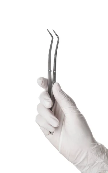 Dentist Instruments White Background — Stock Photo, Image