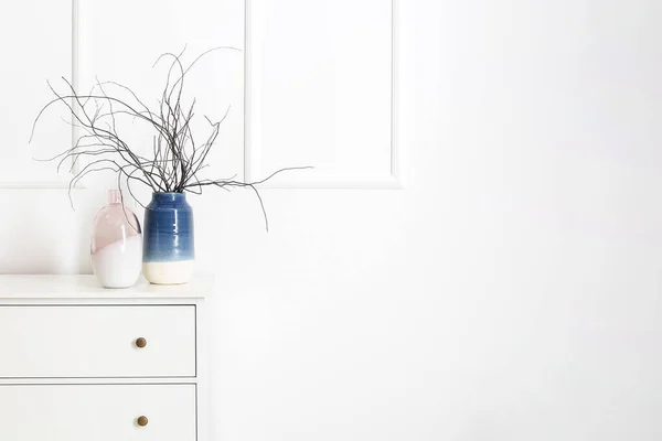 Chest Drawers Interior Modern Room — Stock Photo, Image