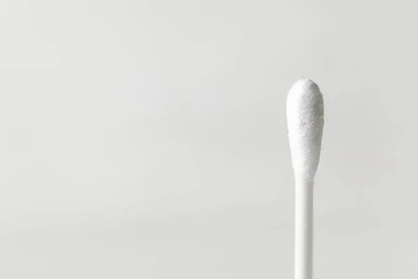 Cotton Swab Light Background Closeup — Stock Photo, Image