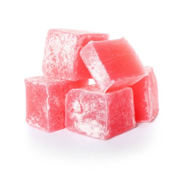 Beyaz arkaplanda Türk sevinci