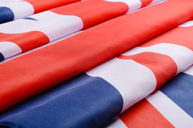 Arka plan olarak Birleşik Krallık 'ın ulusal bayrağı