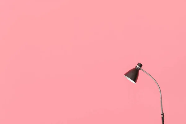 Modern Lamp Color Background — Stock Photo, Image