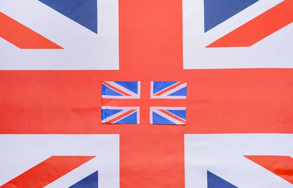 Національні Прапори Великої Британії — стокове фото