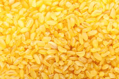 Arkaplan olarak kuru bulgur yığını