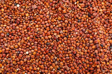 Arkaplan olarak kuru kinoa yığını