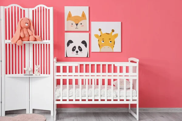 Stylish Interior Modern Children Room — Stock Photo, Image