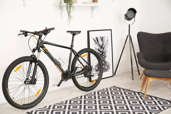 Bicycle Interior Modern Room — Stock Photo, Image