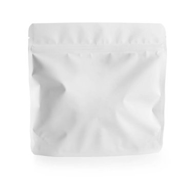 Beyaz arkaplanda boş çanta