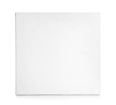 Beyaz arkaplanda boş poster