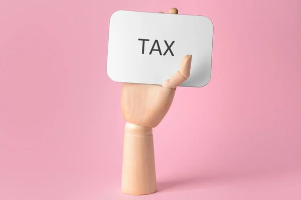 천연색 Tax — 스톡 사진