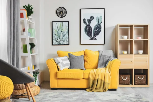Interior Modern Room Sofa — Stock Photo, Image