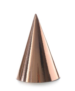 Beyaz arka planda parti şapkası