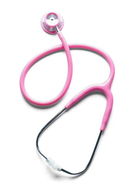 Modern Stethoscope White Background — Stock Photo, Image