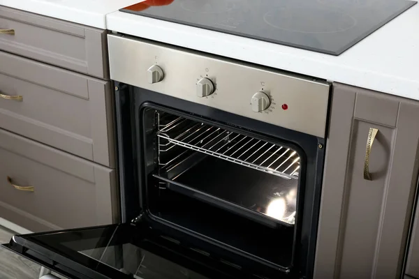 Open Oven Moderne Keuken — Stockfoto