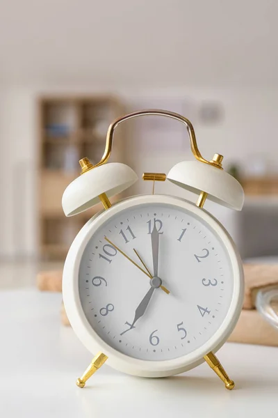 Alarm Klok Tafel Kamer — Stockfoto