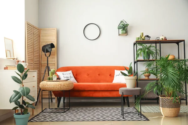Stylish Interior Modern Living Room — Stock Photo, Image