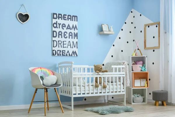 Stylish Interior Modern Children Room — Stock Photo, Image