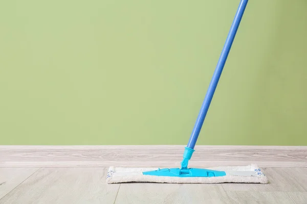 Floor Mop Color Wall — Stock Photo, Image