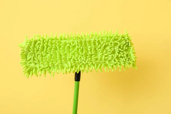 Floor Mop Color Background Closeup — ストック写真