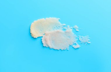 Renk arkaplanındaki vücut fırçası örnekleri