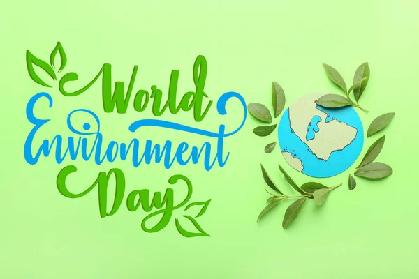 Awareness Card World Environment Day — Stock Fotó